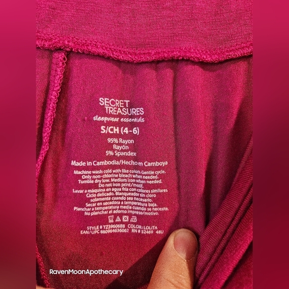 Secret Treasures Pink Flowy Pants - Picture 4 of 4